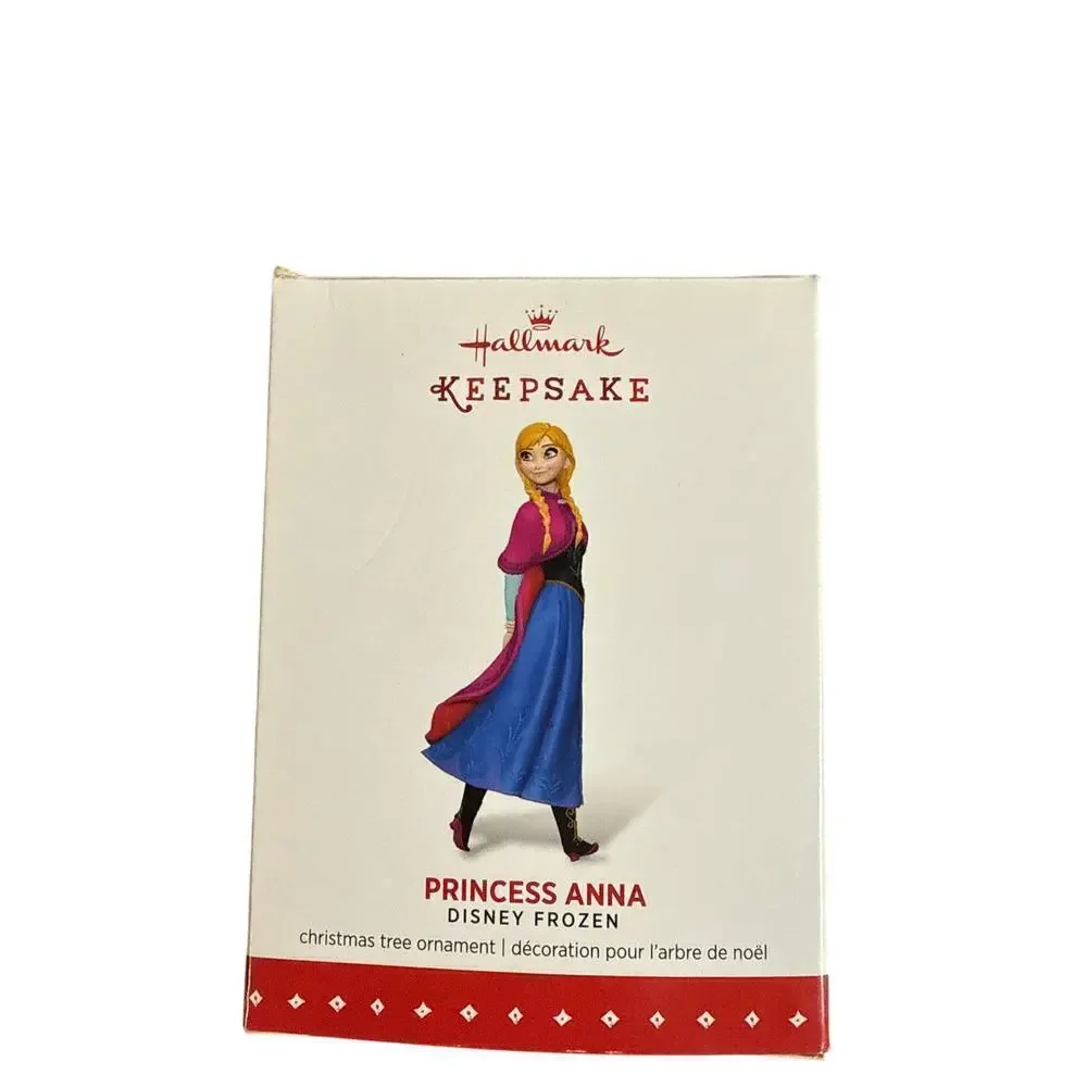HALLMARK 2015 PRINCESS ANNA ornament - NEW IN BOX